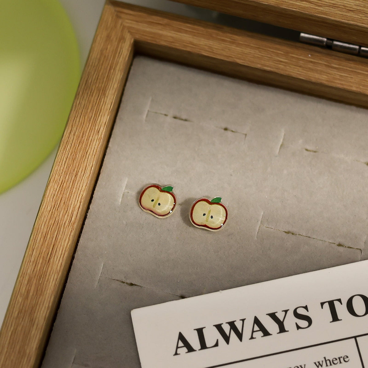 Biological Porcelain Ear Female Design Transparent Sleeping No Need To Stud Earrings