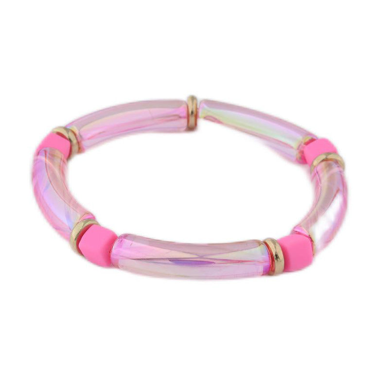 Elegant Fashion Classic Women's Acrylic Elbow Bracelet