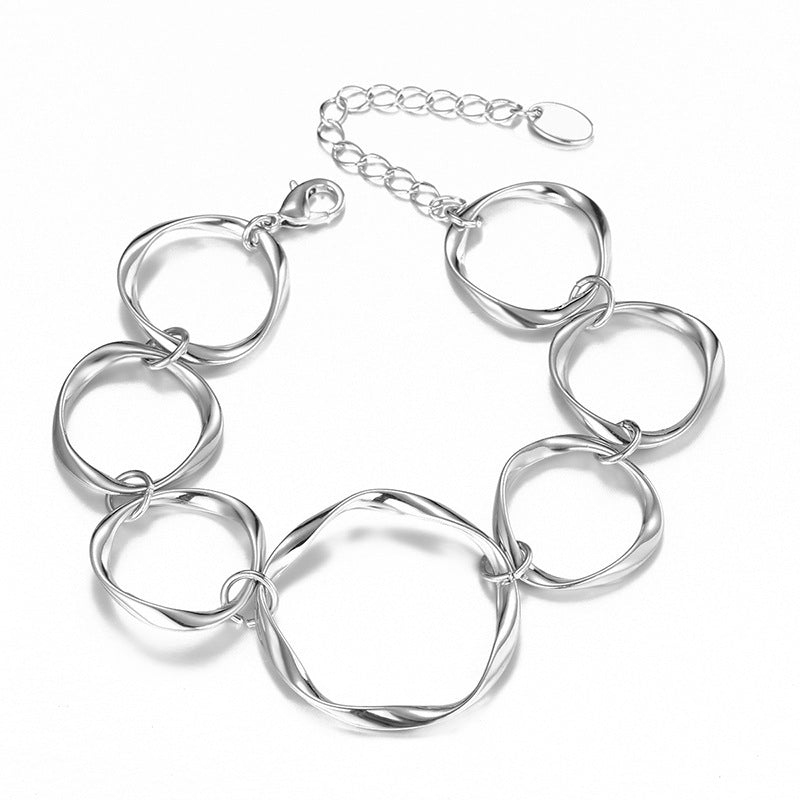 Personalized Geometric Creative Alloy Hollow Ear Jewelry Set