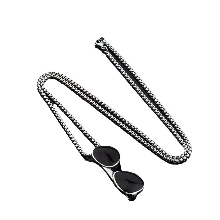 Women's & Men's Personality Couple Hip Hop Versatile Catwalk Necklaces