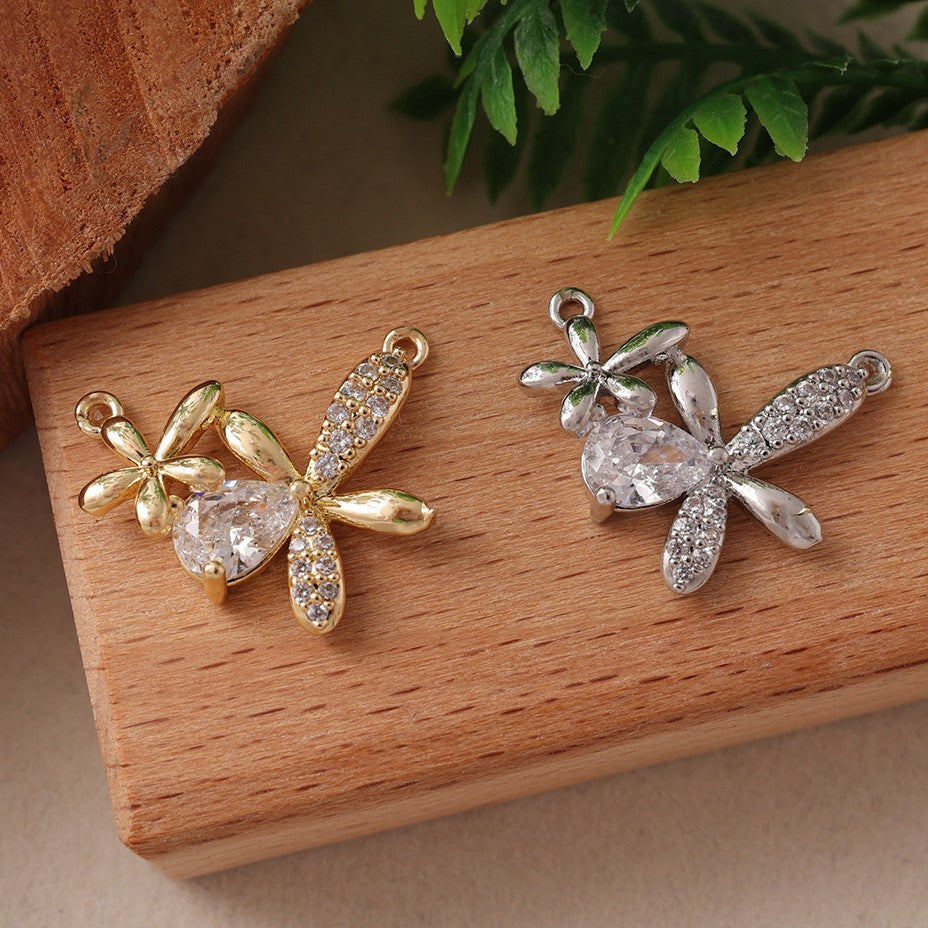Fashion Commuter Light Luxury Dragonfly Design Pendant