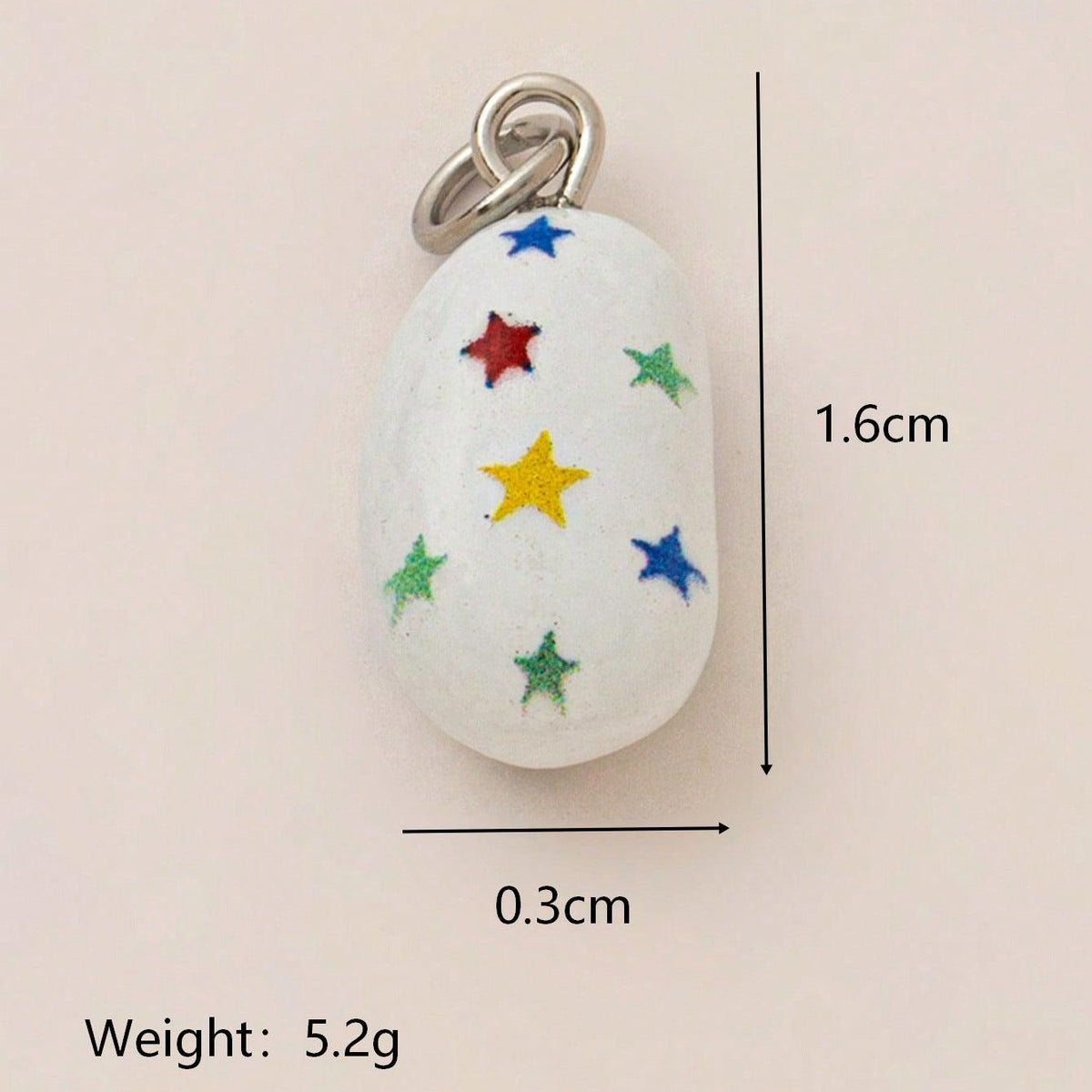 Penguin Flower Mushroom Duck Five-star Small Fish House Music Symbol Pendant