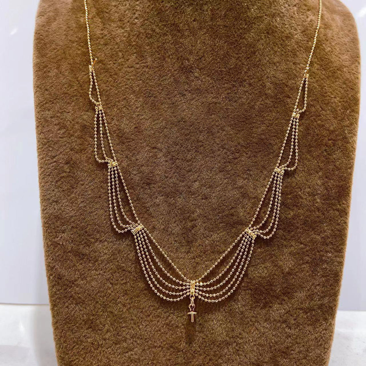 Women's Entry Lux Style Pearl High-grade Eardrop Necklaces