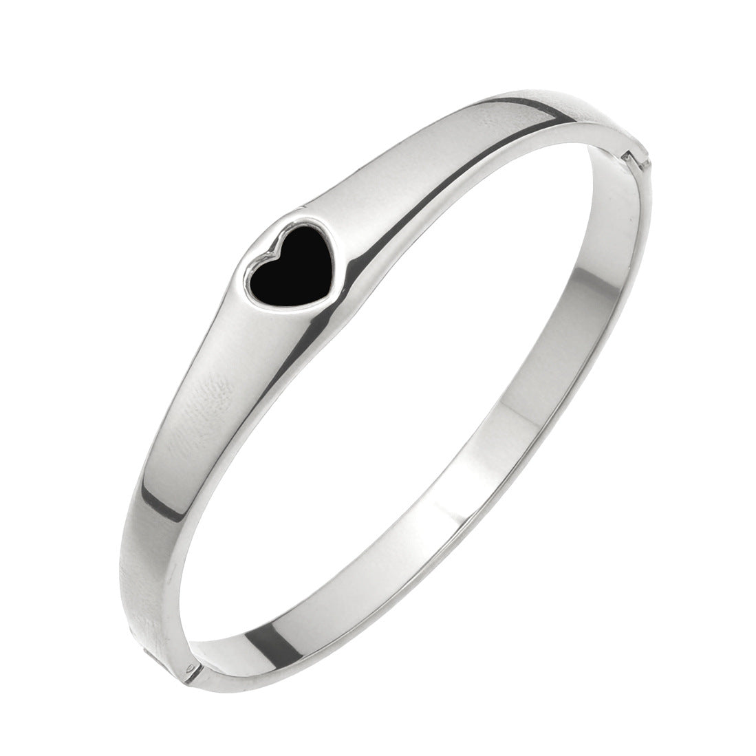 Open Stainless Steel Hydraulic Light Luxury High-grade Exaggerated Design Sense Bracelets