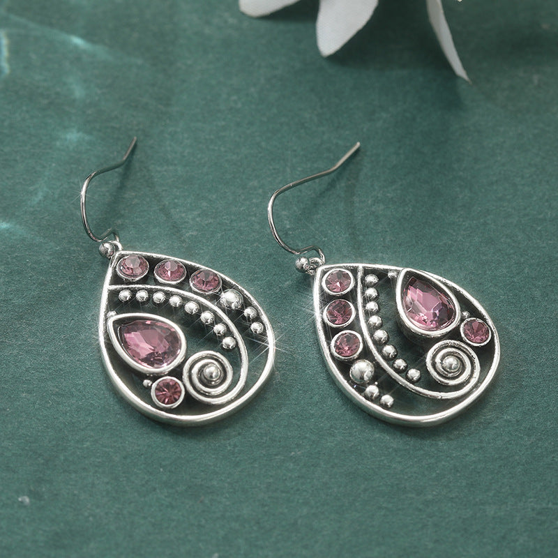Beautiful Copper Korean Style Simple Geometric Earrings