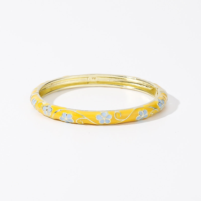 National Fashion Ancient Style Cloisonne Enamel Tourism Bracelet