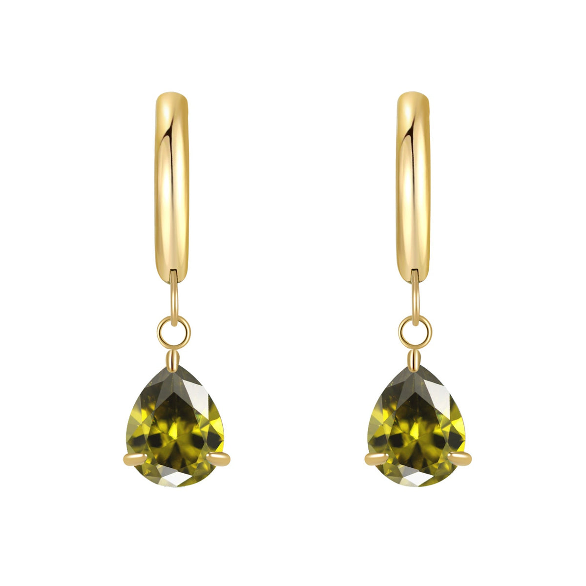 Titanium Steel Zircon Coil Small Ear Earrings