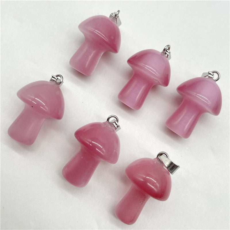 Fashion Natural Crystal Stone Mini Small Pendant