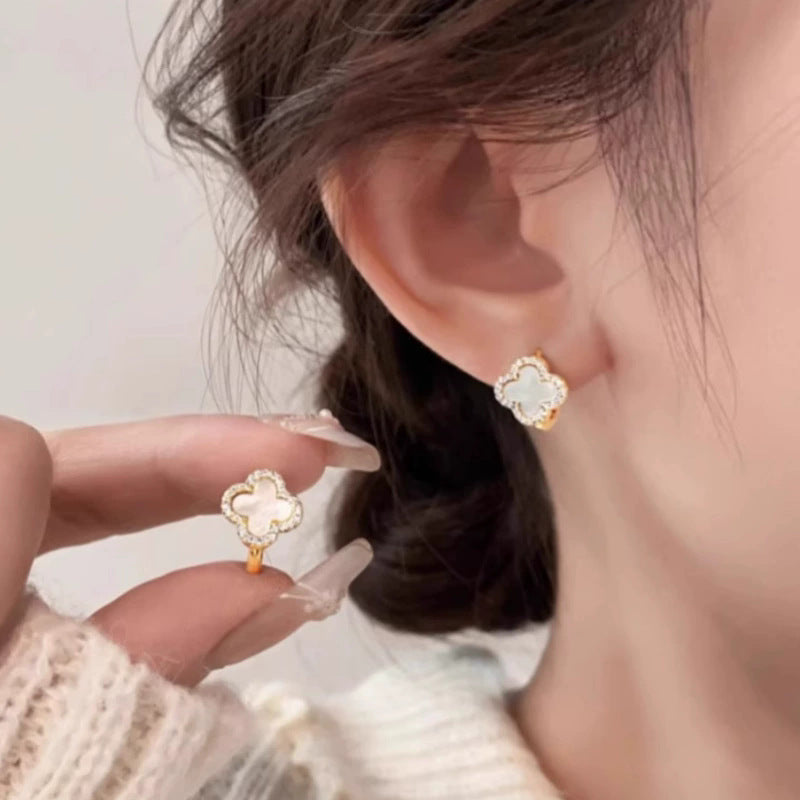 Ear Clip Zircon Fashion Personality Affordable Earrings