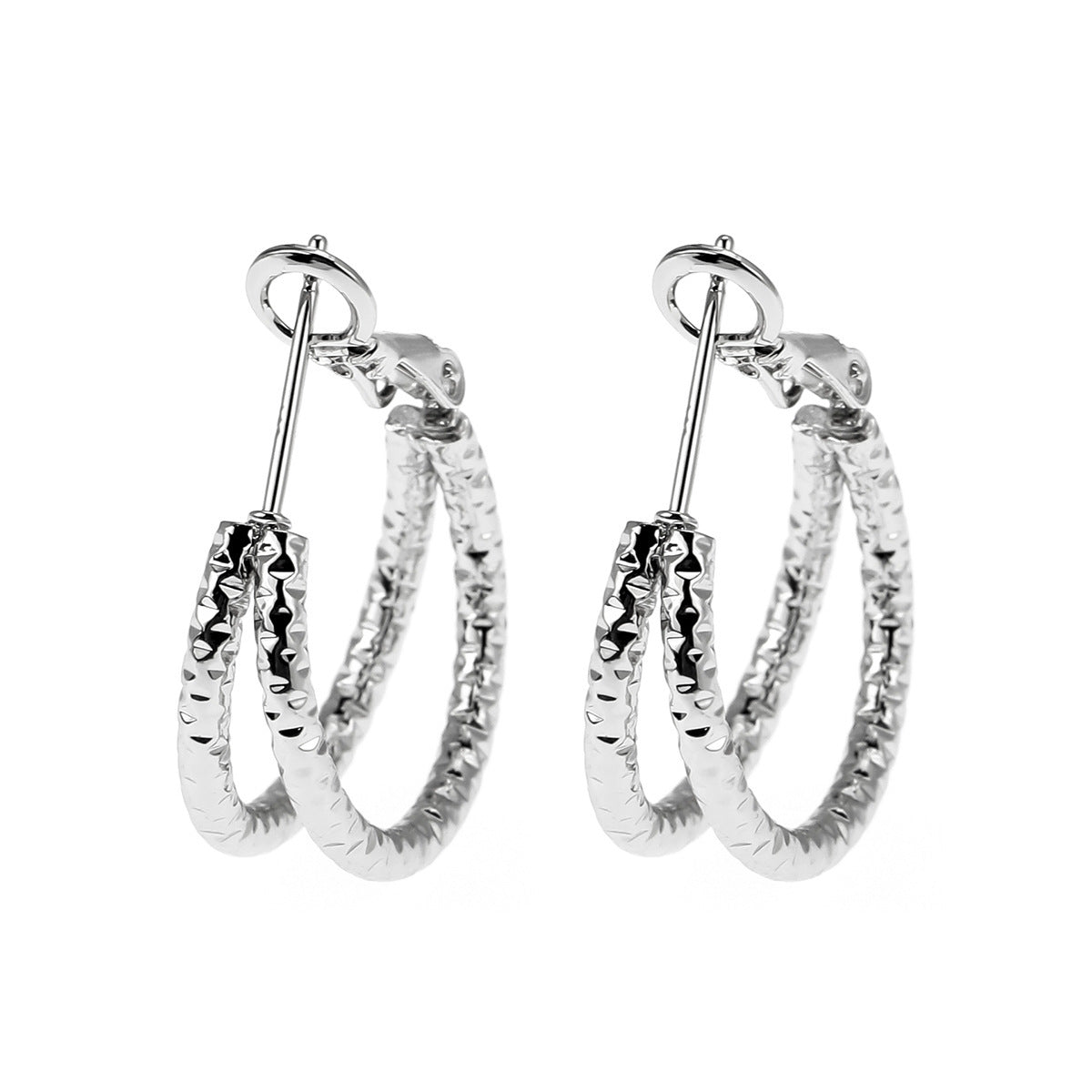 Women's Minimalist Design Round Popular Light Luxury Earrings