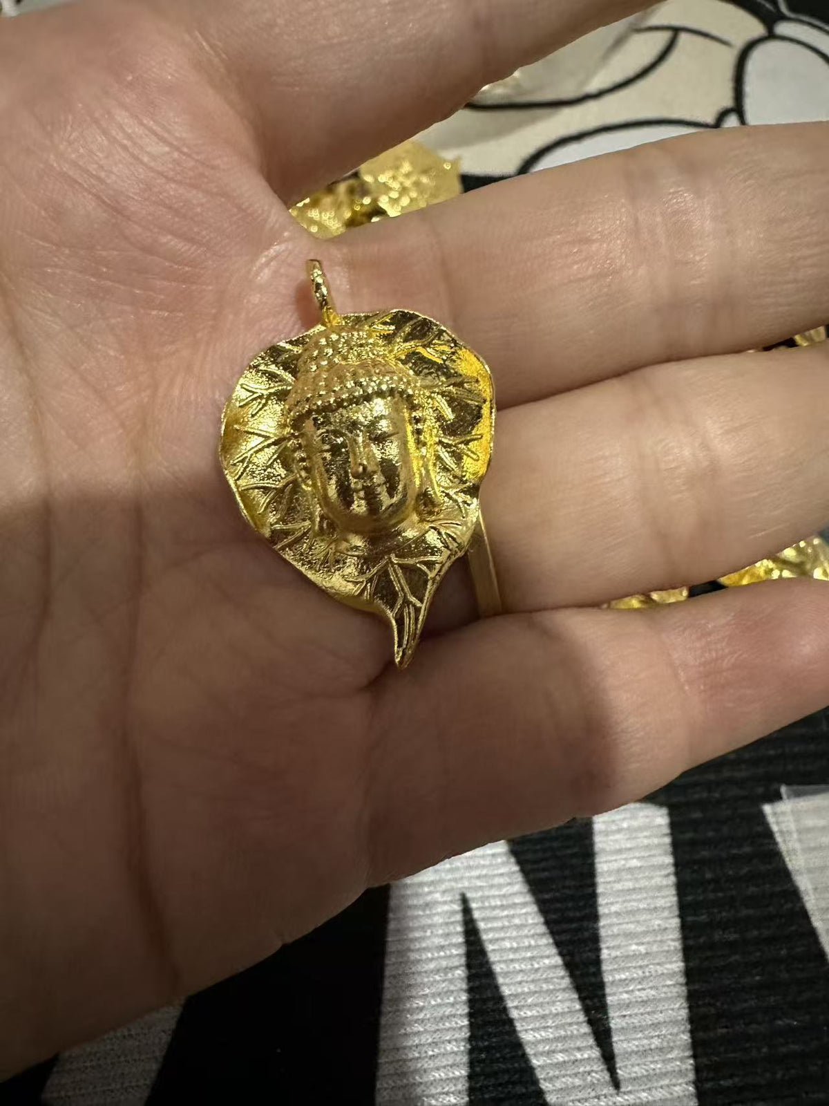 Women's Leaves Buddha Single Imitation Amulet National Fashion With Necklaces