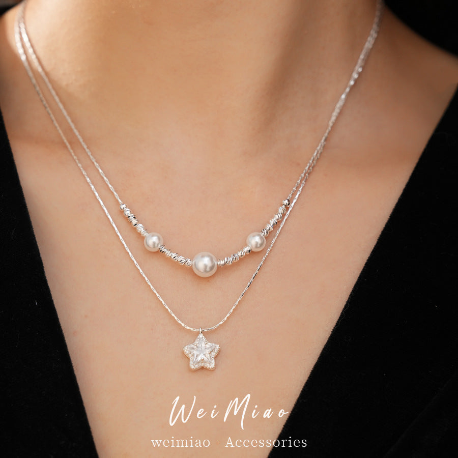 Light Luxury Minority Clavicle Chain Cold Necklaces