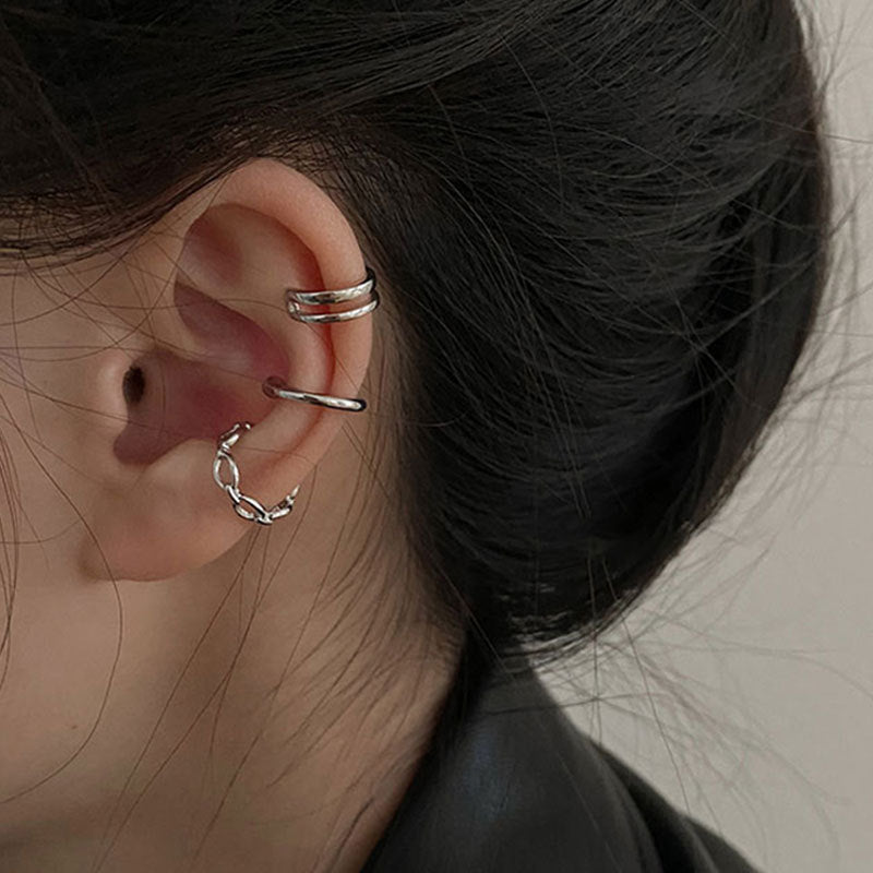 Bone Elegant High-grade Without Pierced Female French Style Ear Clip