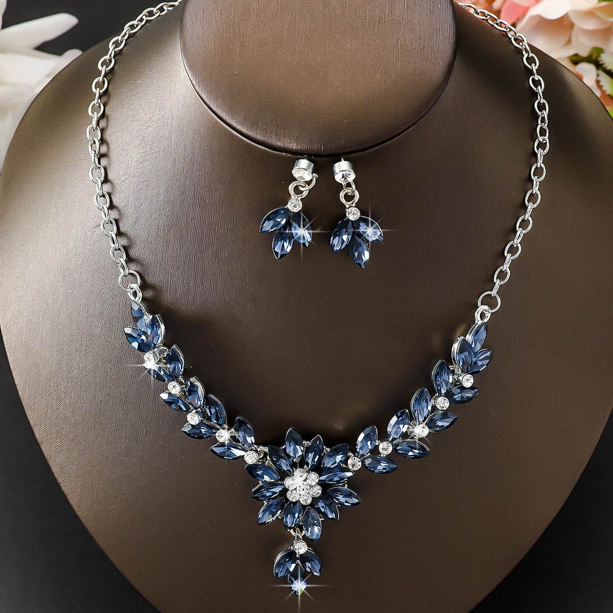 New Fashion Bridal Two-piece Elegant High-grade Jewelry Set