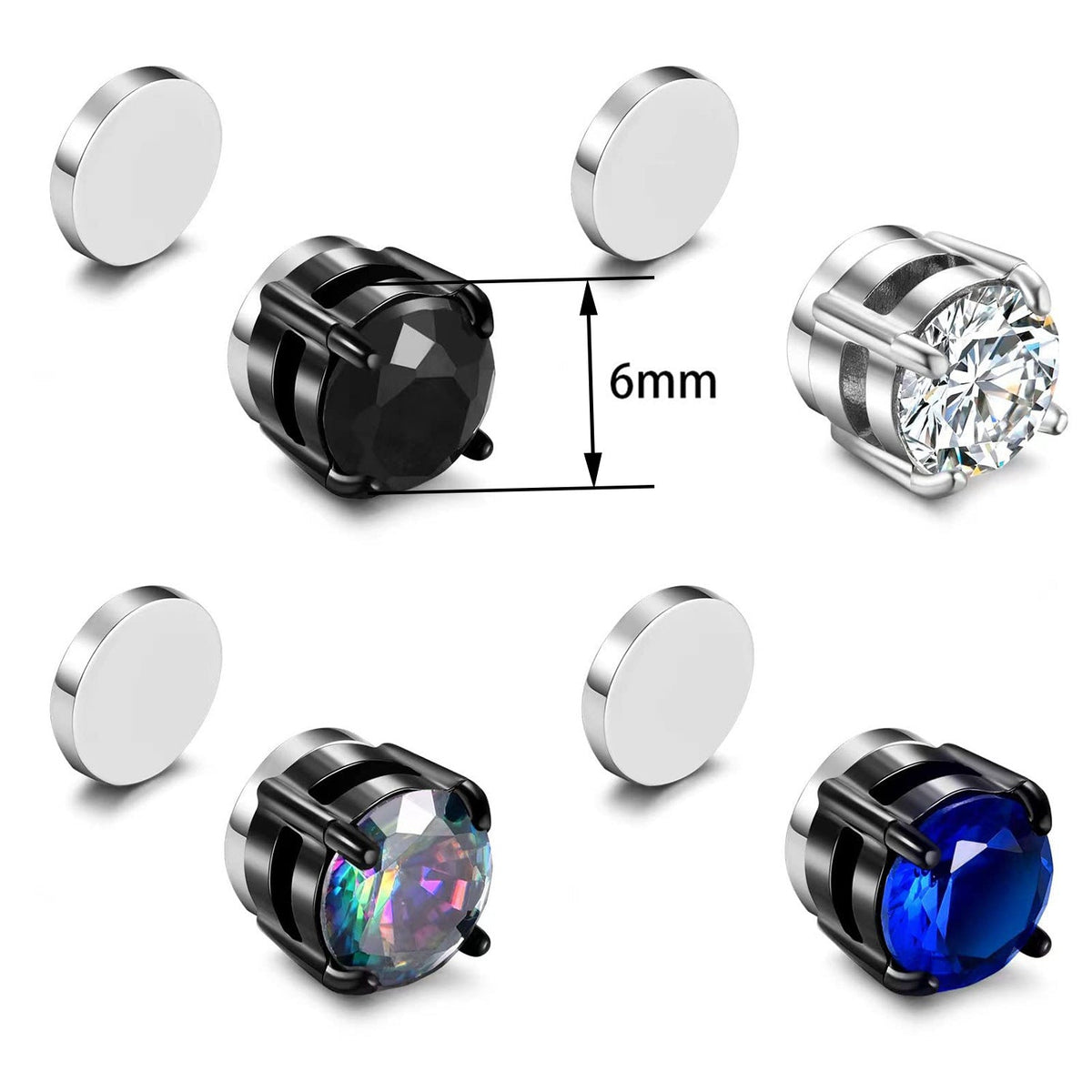 Magnetic Ear Clip Free Piercing Clips Without Stud Earrings