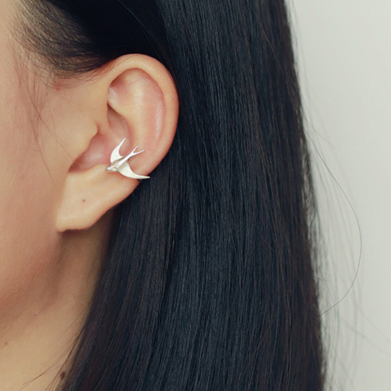 Classy Flying Bird Middle Ancient Animal Earrings