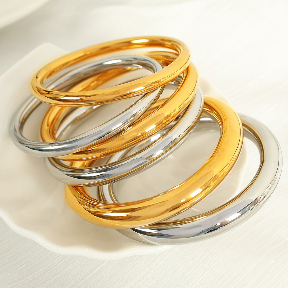 Women's Glossy For Light Luxury Cold Style Bracelet