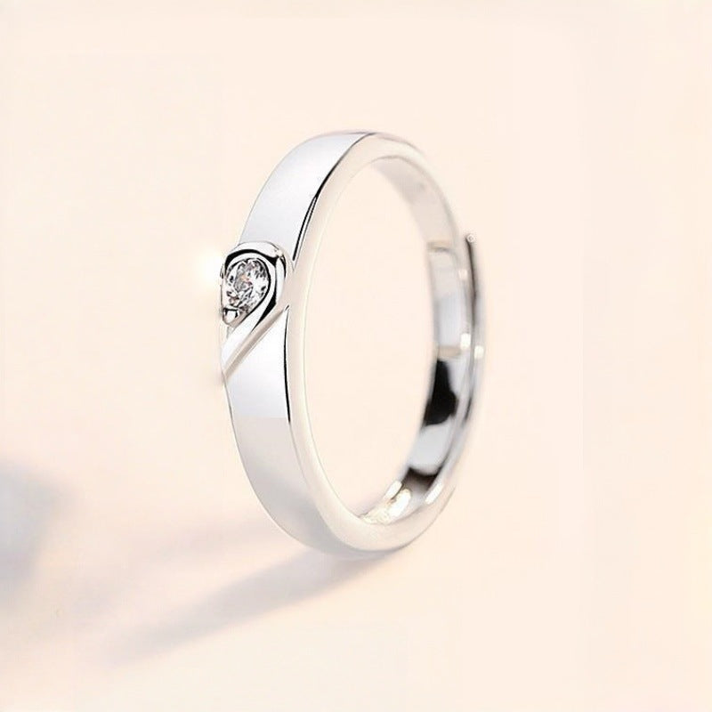 Women's & Men's Couple Minority Simple Fashion Gift Rings