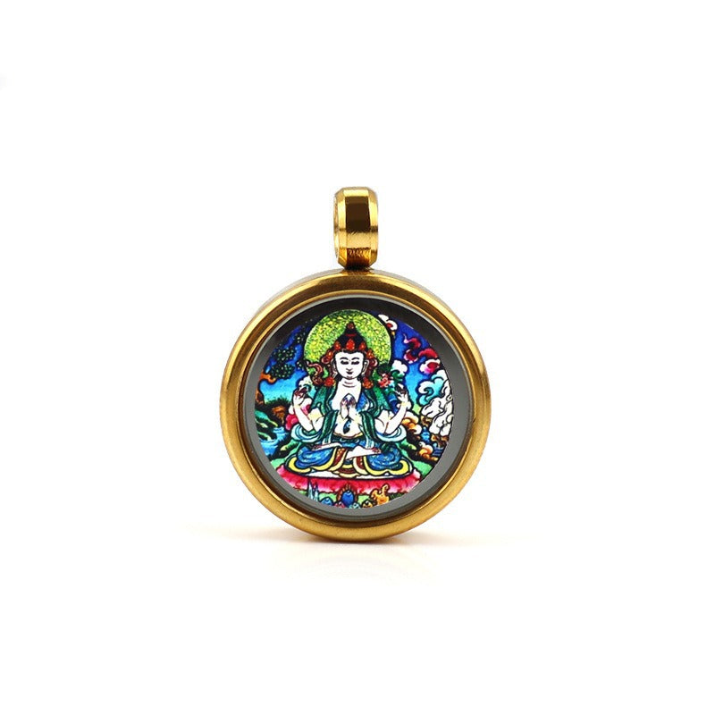 Niche For Statue Of The Buddha Zodiac Patron Pendants