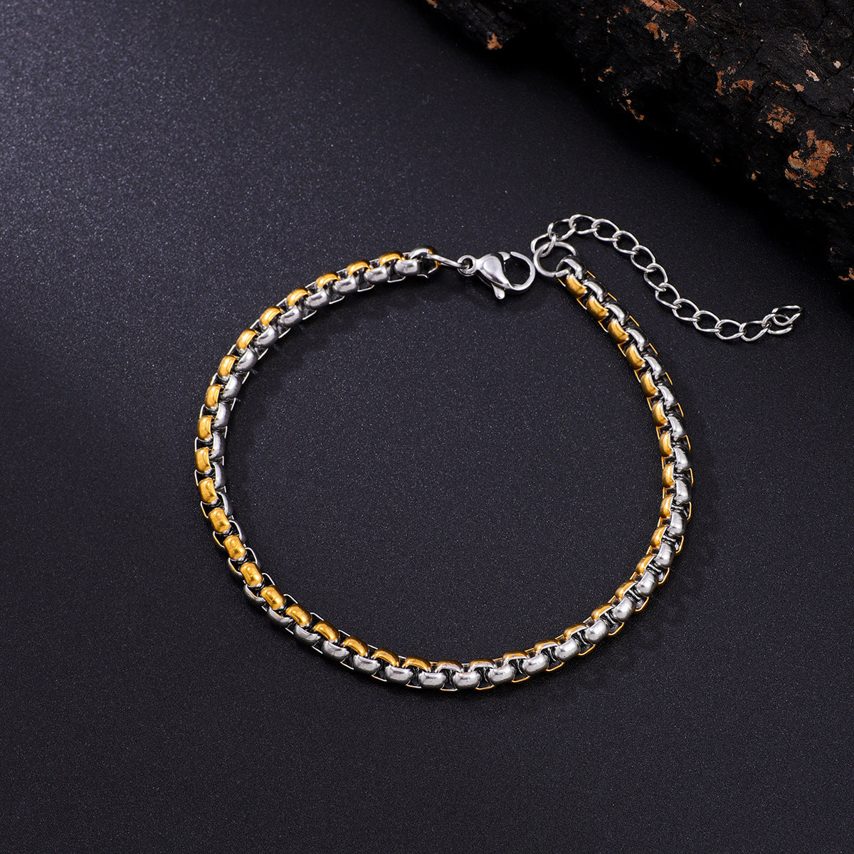 Women's & Men's Retro Stainless Steel Hip Hop Cuban Bracelet