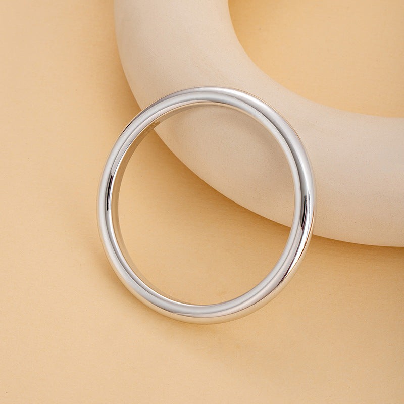 Electroplated Glossy Simple Retro High Sense Bracelet