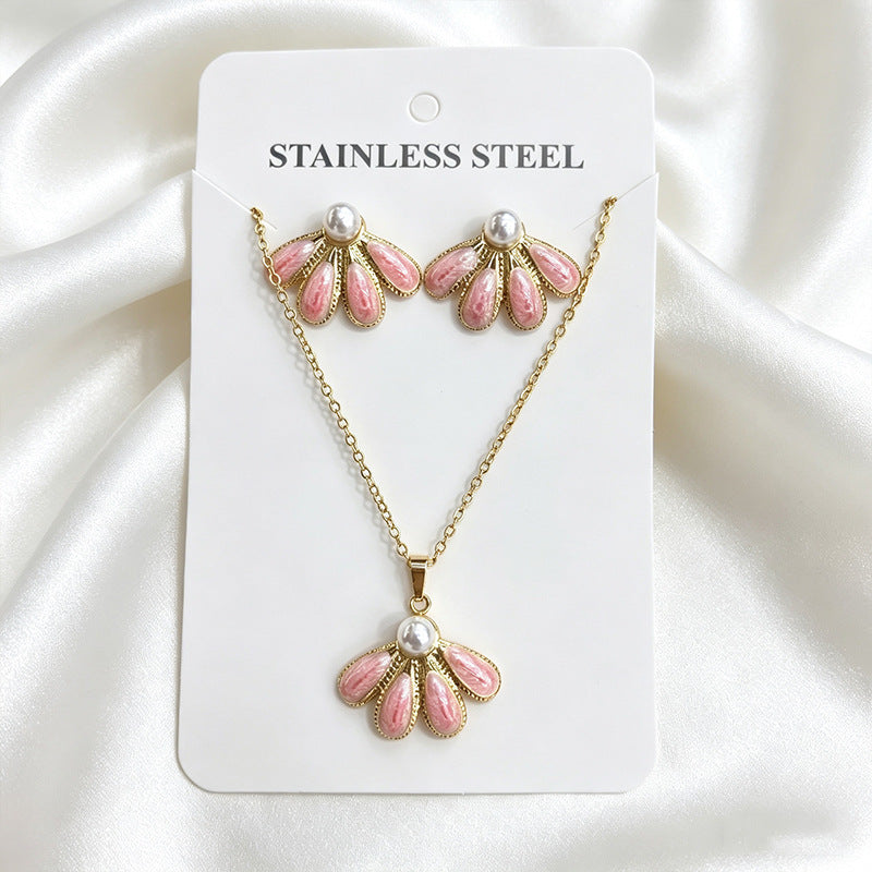 Stainless Steel Enamel Titanium Fashion Personality Necklaces