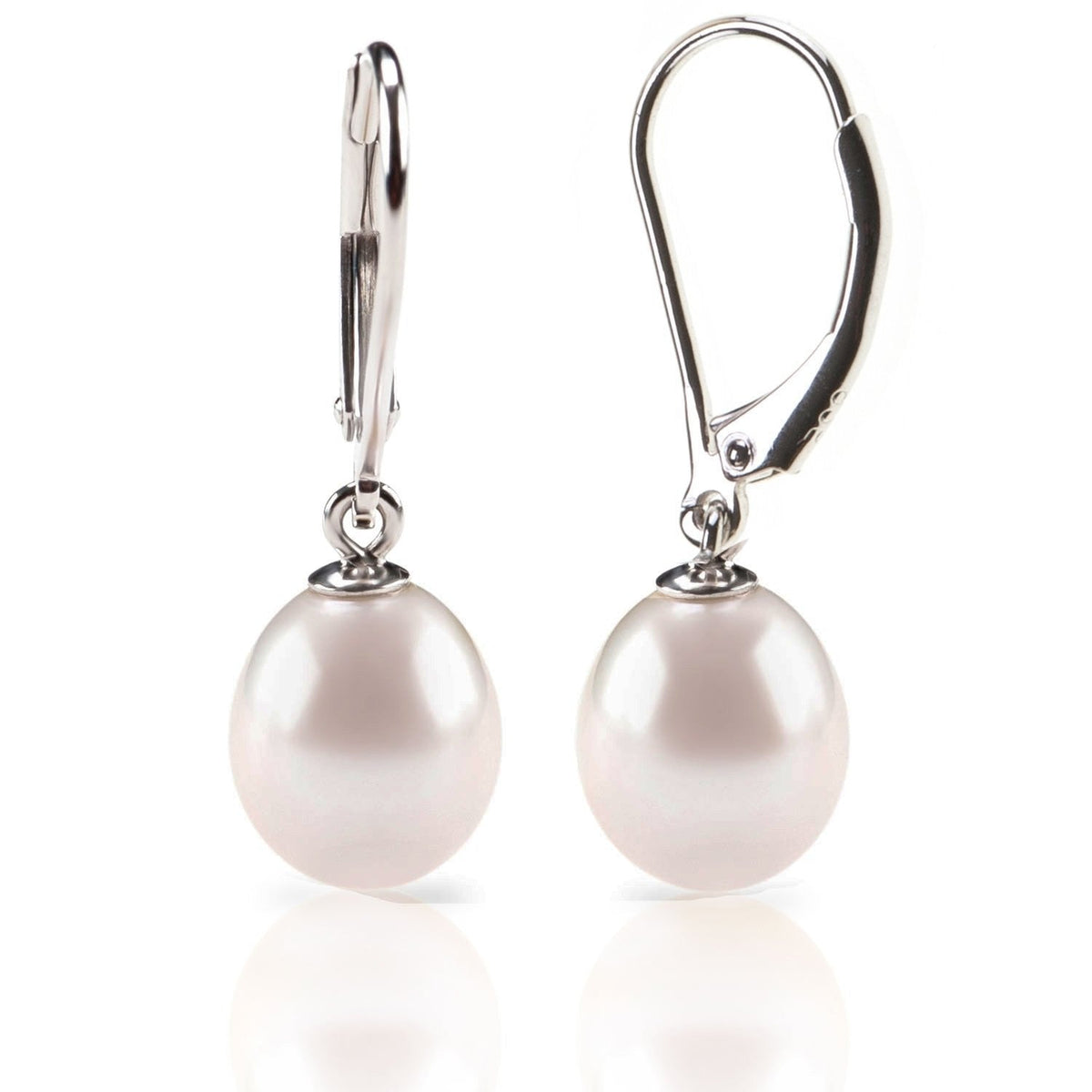 Women's French Entry Lux Pearl For Eardrops Earrings