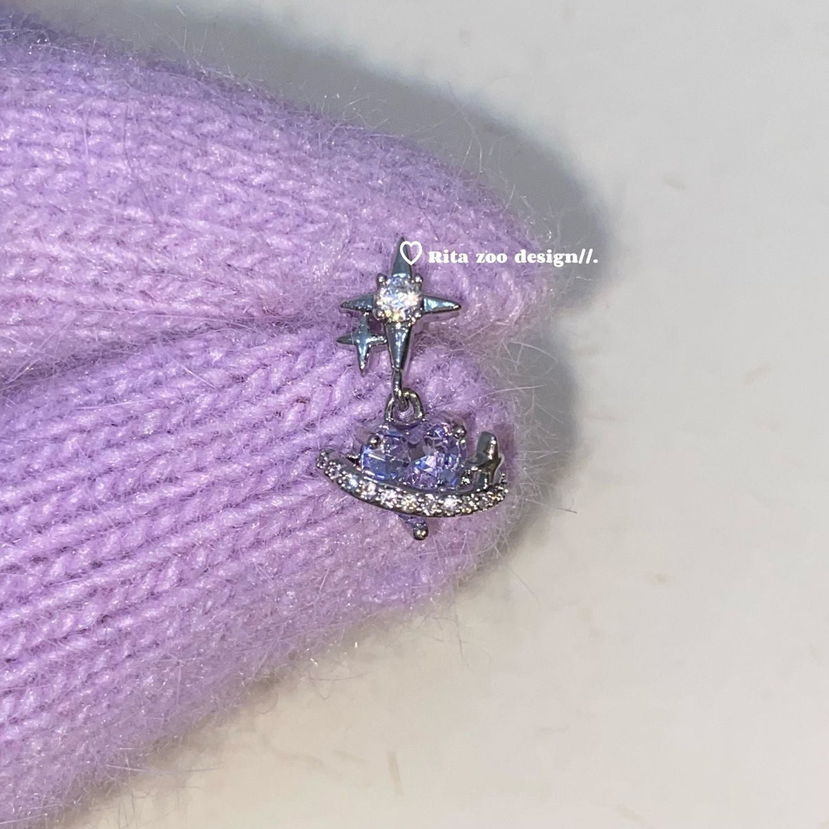 Thin Rattan Fantasy Girlish Style Light Stud Earrings