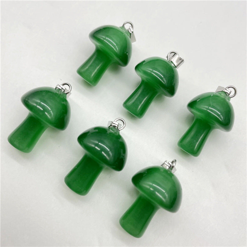 Fashion Natural Crystal Stone Mini Small Pendant
