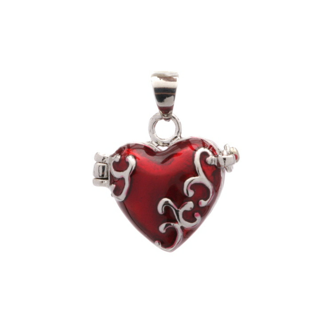 Epoxy Heart-shaped Star Moon Openable Storage Pendant