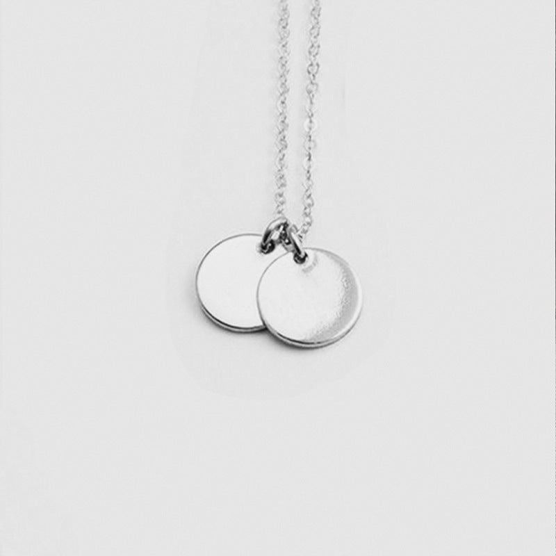 Innovative Attractive Personalized Stainless Steel Round Necklace