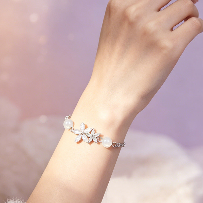 Opal Flower Butterfly Light Luxury Sweet Bracelets