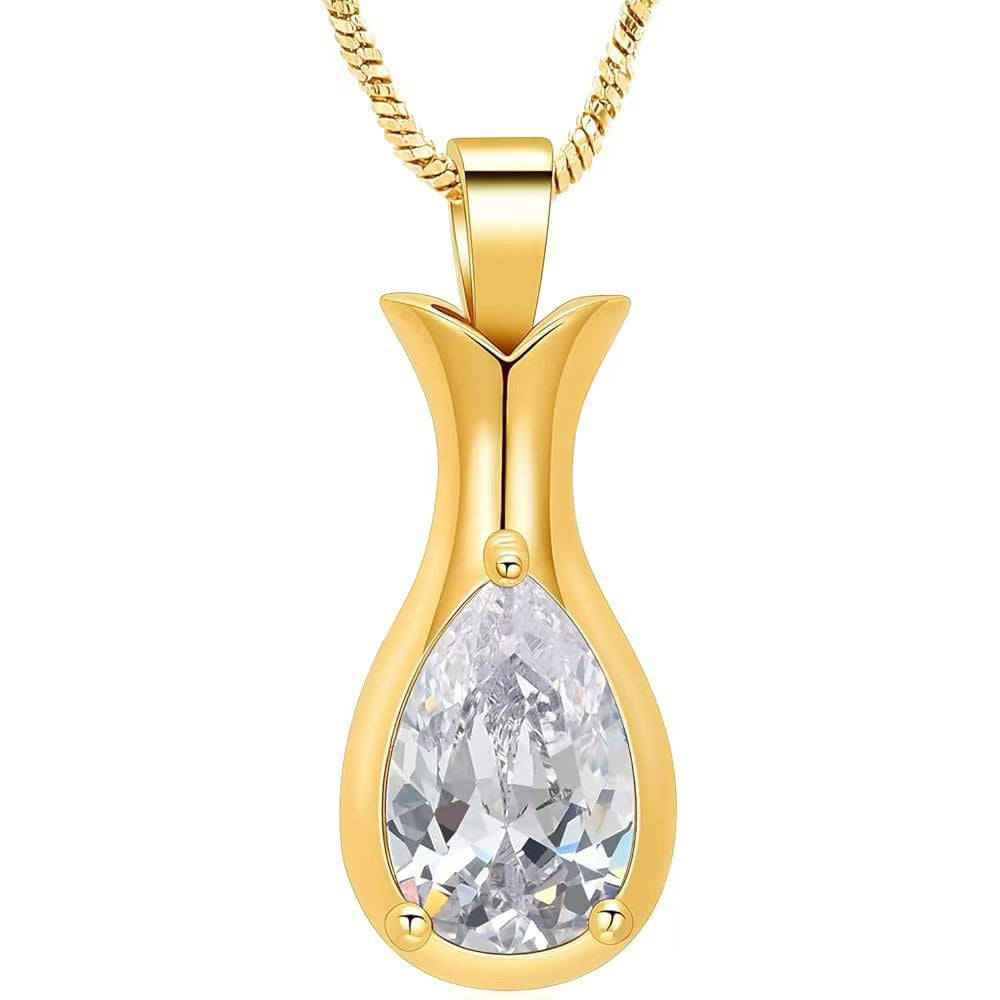 Steel Pet Memorial Cremains Package Can Be Opened Relatives Pendant