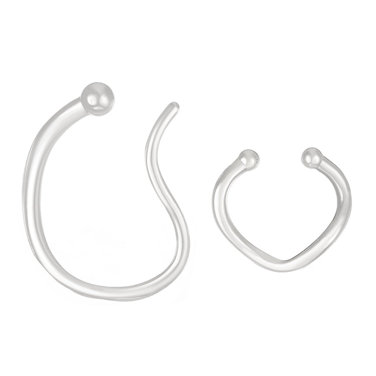 Alloy Style Design Sense Dignified Clips No Pierced Rings