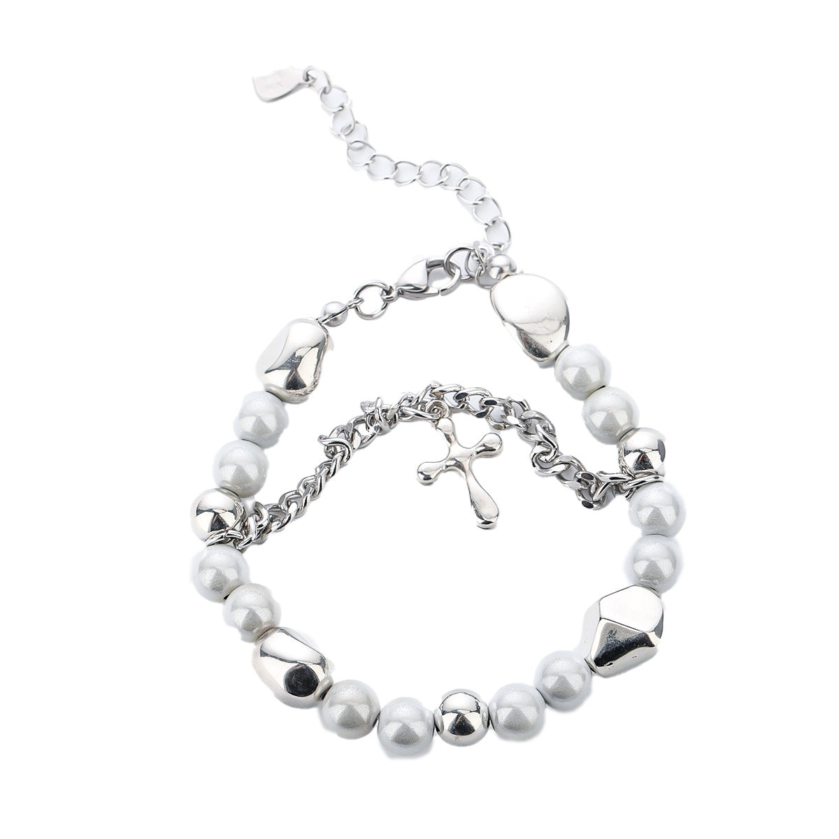 Women's & Men's Titanium Steel No Fading High-grade Versatile Affordable Bracelet