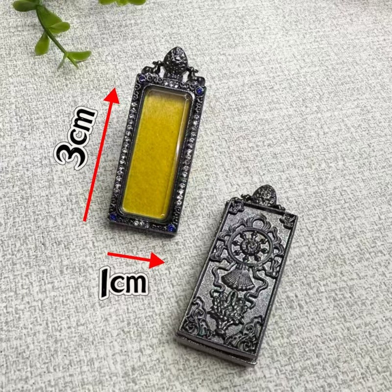 Crafts Jeweled Small Gold Bar Niche For Pendants