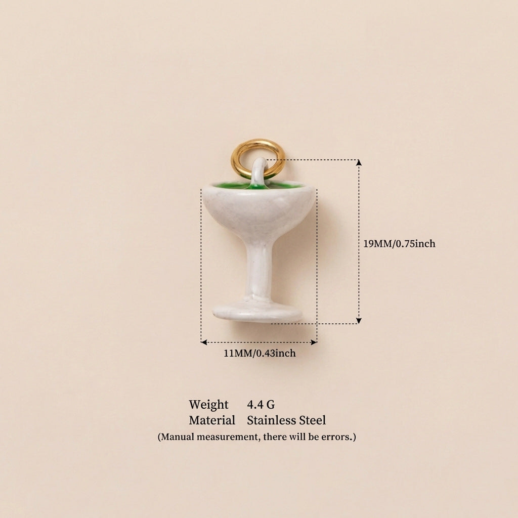 Inner Stainless Steel Gold Color Protection Vacuum Pendant