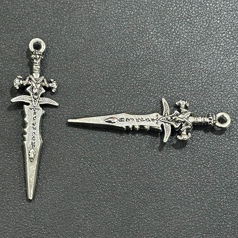 Men's Hip Hop Weapon Broadsword Personality Sword Wild Alloy Pendant