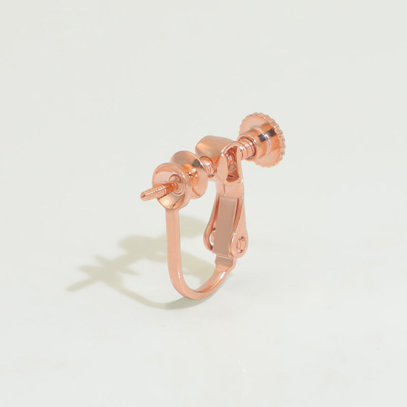 Screw Without Piercing Adjustable Spiral Hair Pin Ear Clip