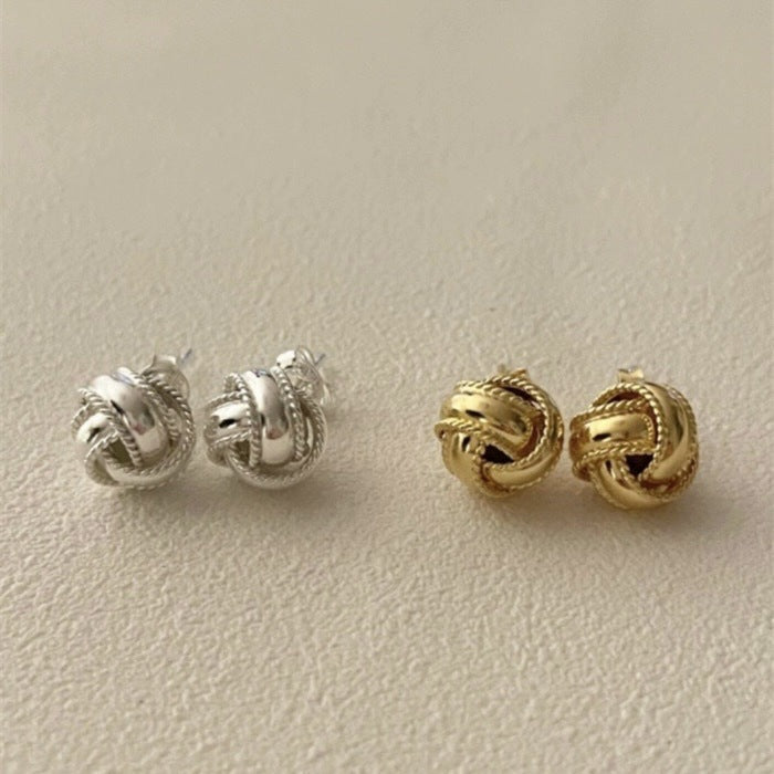 Sweet Temperamental Retro Exquisite Sterling Sier Winding Rings