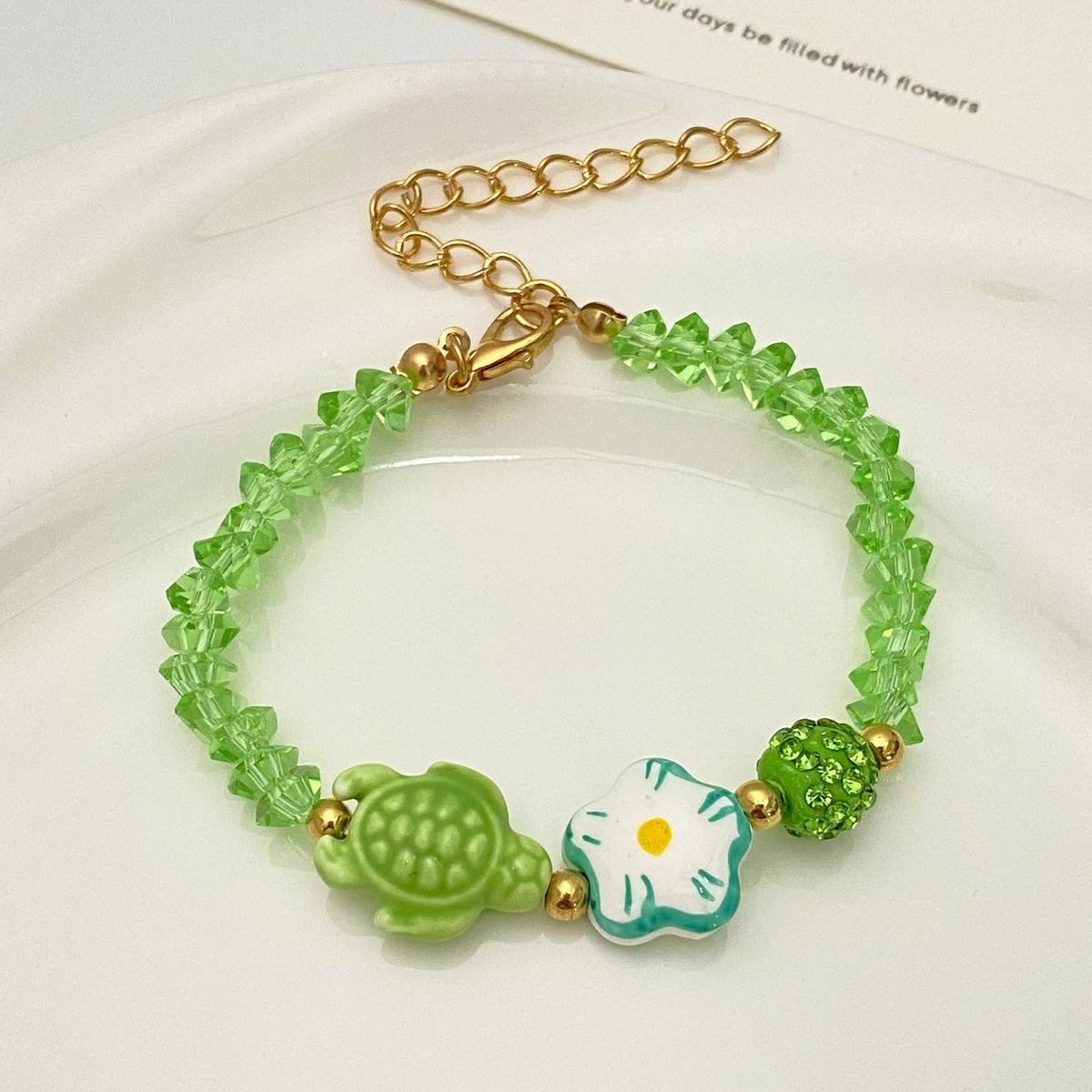 Summer Ocean Style Cartoon Shell Female Bohemian Woven Turtle Jewelry Set