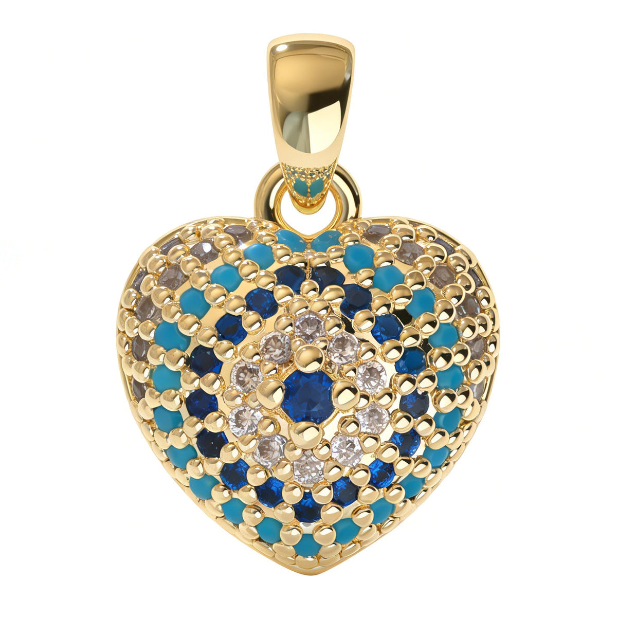Fashion Retro Weird Devil Eye Single Pendants