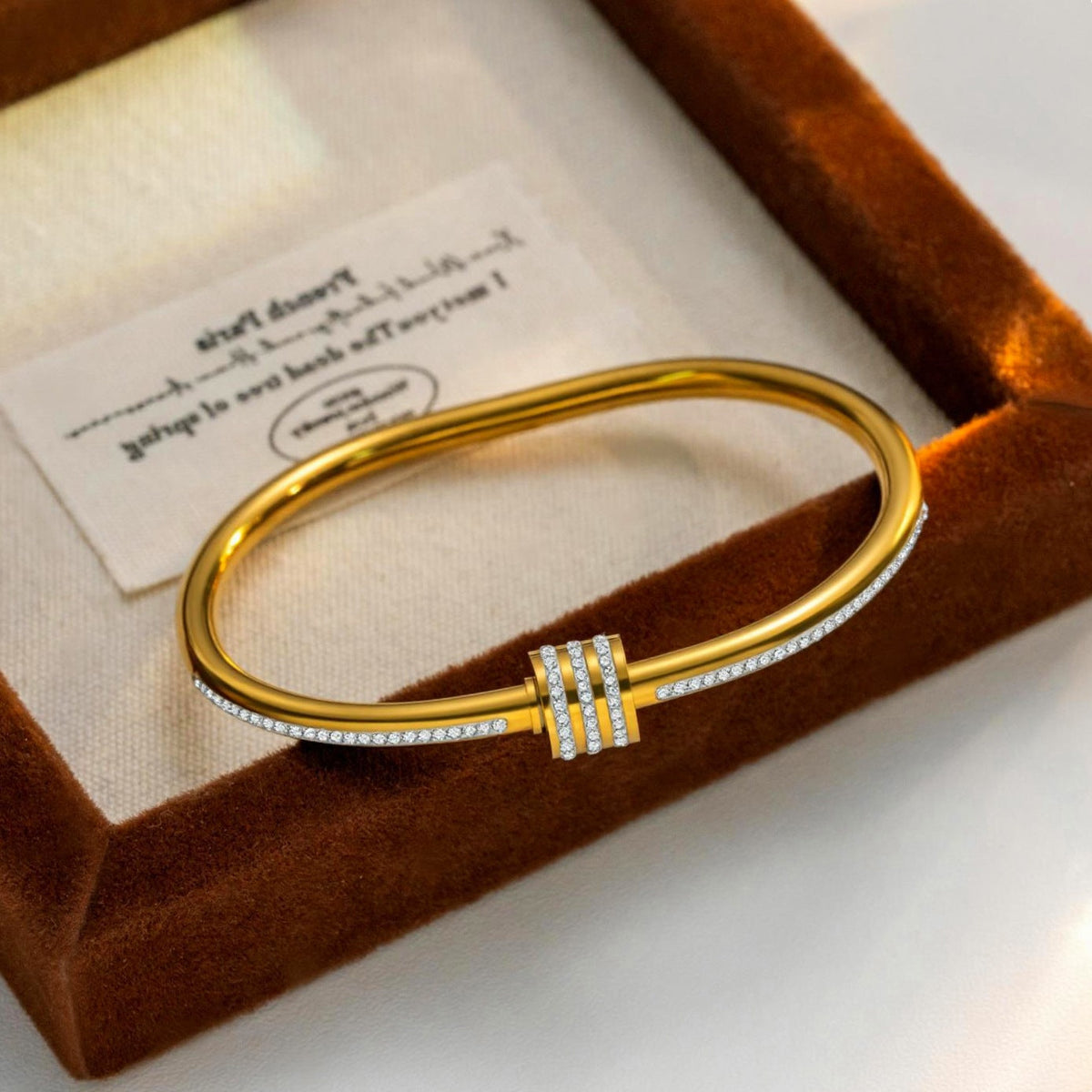 Small Waist Titanium Steel Female Special Interest Light Luxury High-grade Bracelets