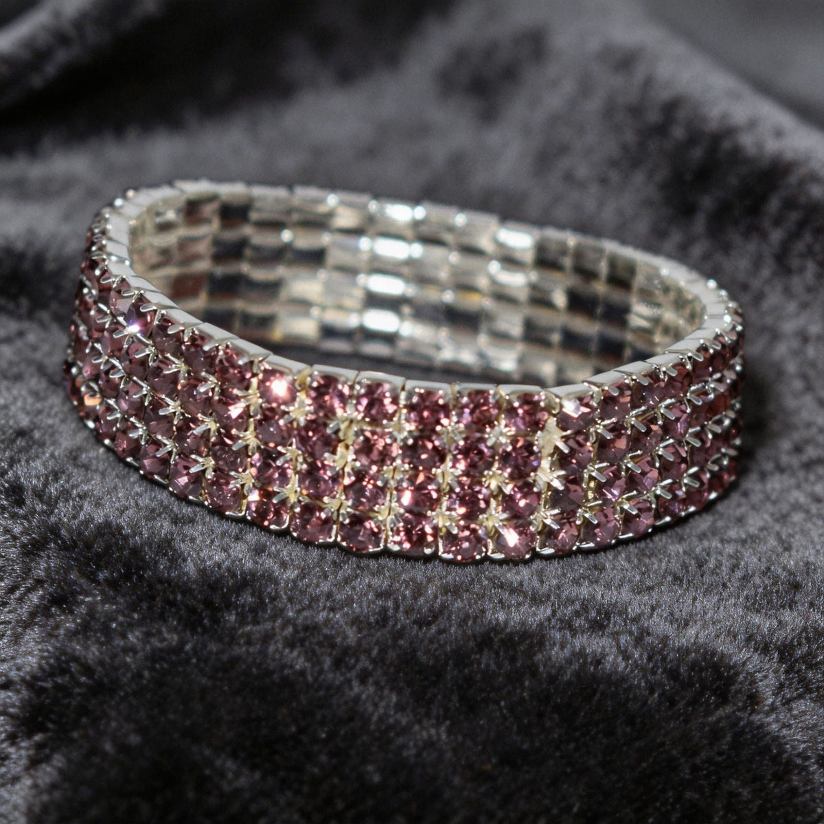 Fashion Bridal Zircon Shiny Rhinestone Wedding Formal Bracelets