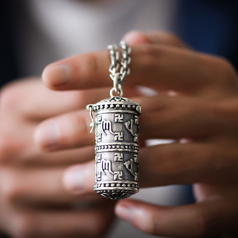 Women's & Men's Words Mantra Fashion Personalized Ethnic Style Niche For Statue Of Pendant