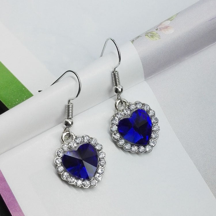Classic Love Titanic Colorful Peach Of Earrings