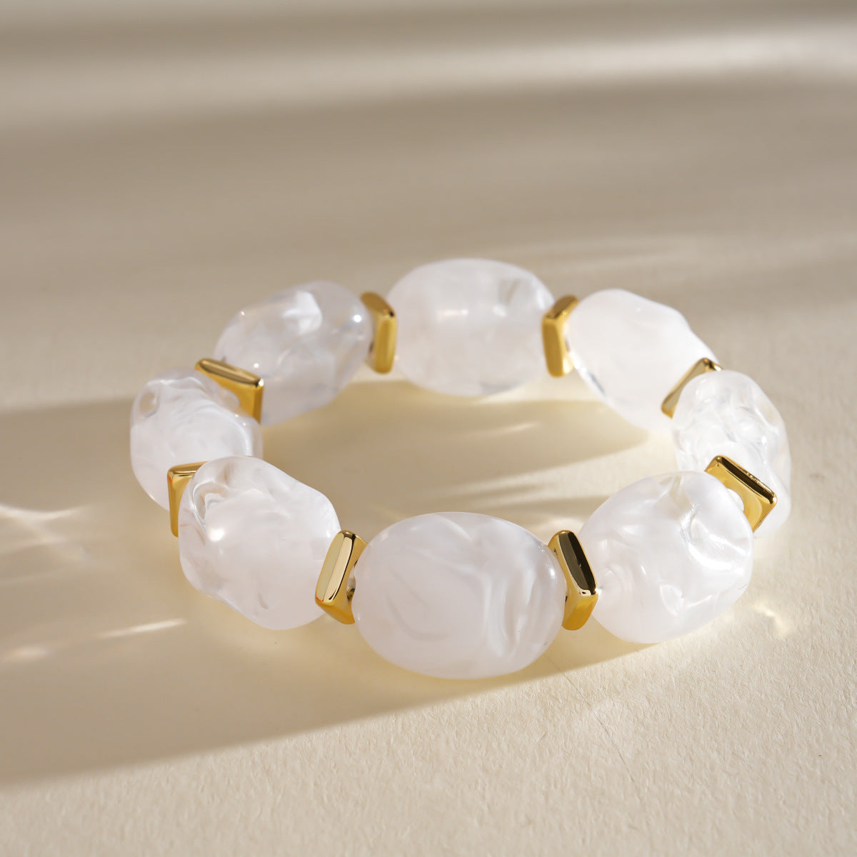 Flowers Open-ended Design Personalized Light Luxury Bracelet