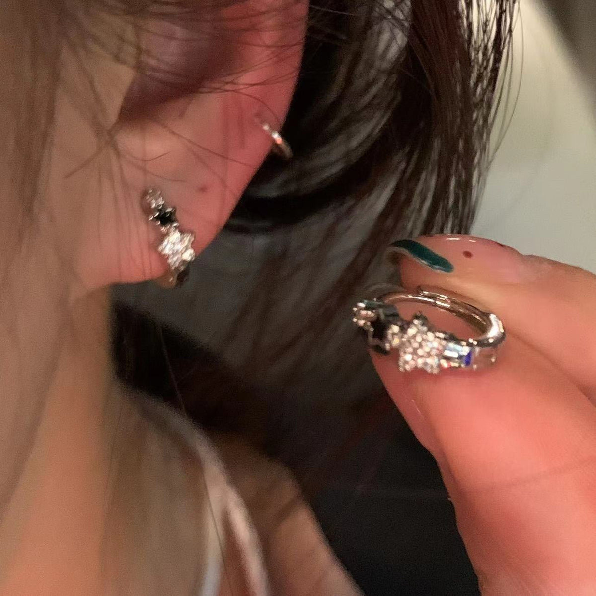 Women's Ear Clip Wearable While Sleeping Niche Design High-grade Rings