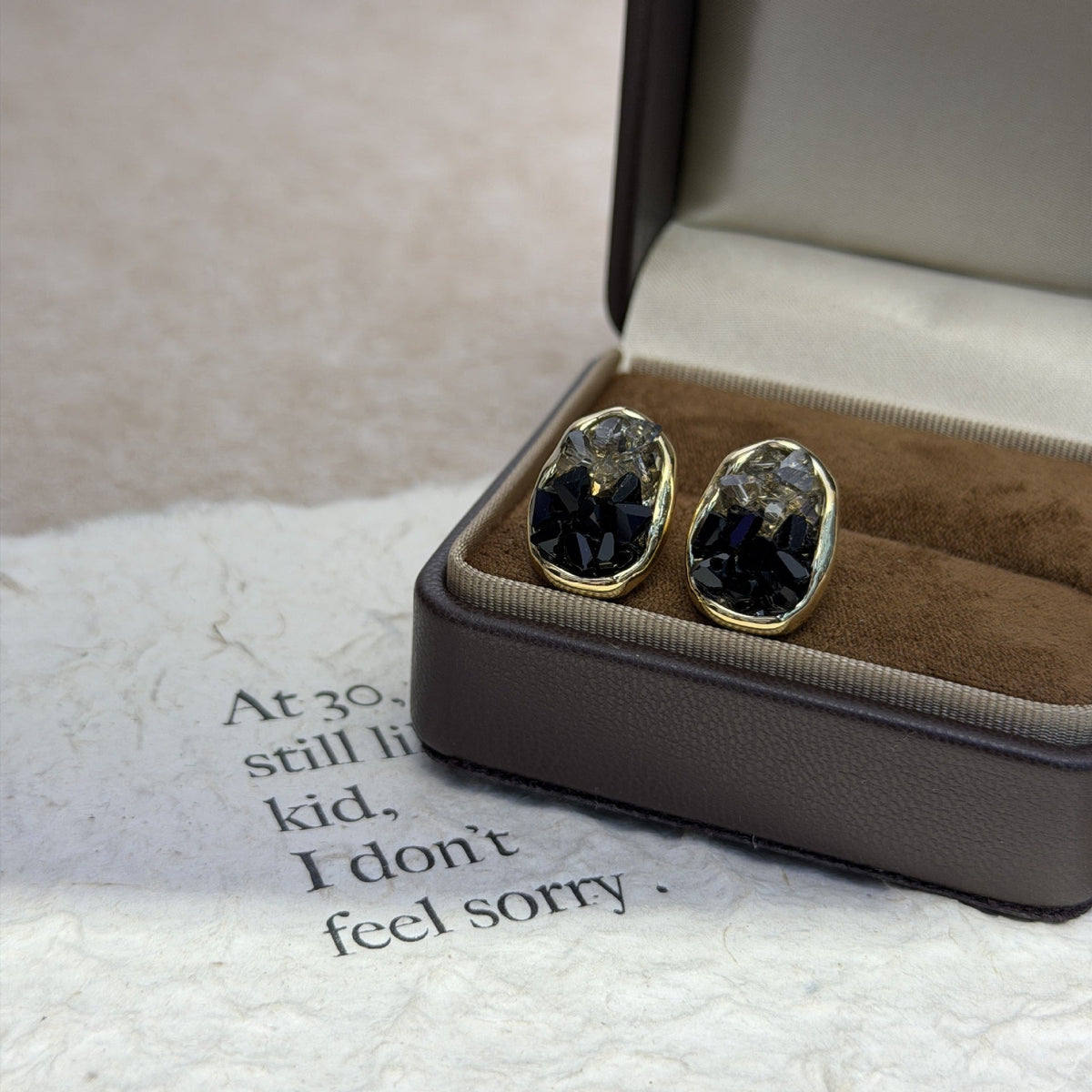 Women's Niche Crystal Gradient High-grade Fresh Light Luxury Trendy Exquisite Refined Rings