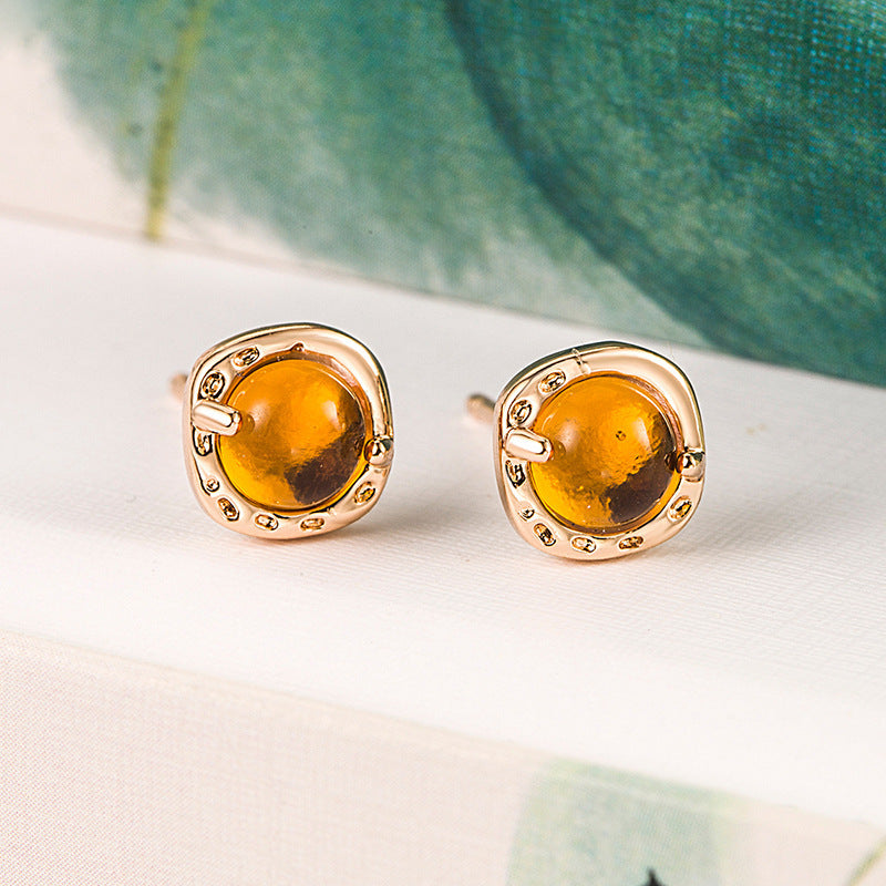 High Sense Light Luxury Simplicity Versatile Stud Earrings
